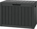 KAMABOKO 45 Gallon Outdoor Storage Box, All-Weather Deck Box by KAMABOKO
