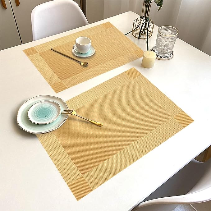 Placemats Set of 8 Washable&Wipeable Place mats - Image 7