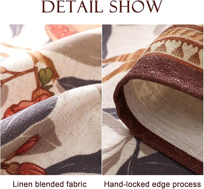 patdrea Designer Brown Tablecloth - Image 5