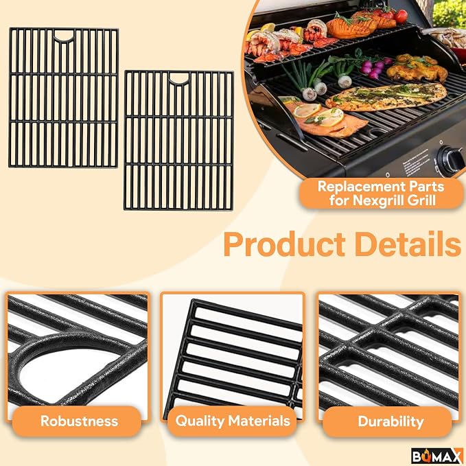 BQMAX Grill Replacement Parts for Nexgrill 4 Burner 720-0830X, Grill Grate - Image 4