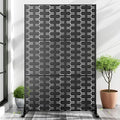 Casaphoria 72" H x 47" W Metal Outdoor Privacy Screen, Freestanding Decorative by Casaphoria