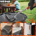 Barbecue Tool Set, 31-Piece Stainless Steel Grilling Accessories, Brown