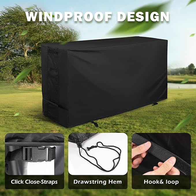 Griddle Cover for Blackstone 1819 Griddle and Charcoal Combo, Grill Cover for - Image 5