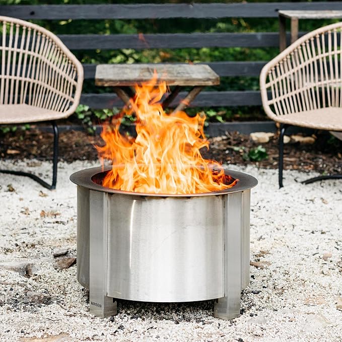 Breeo Smokeless Fire Pit | 22.1 inch Smokeless Firepit - Image 4