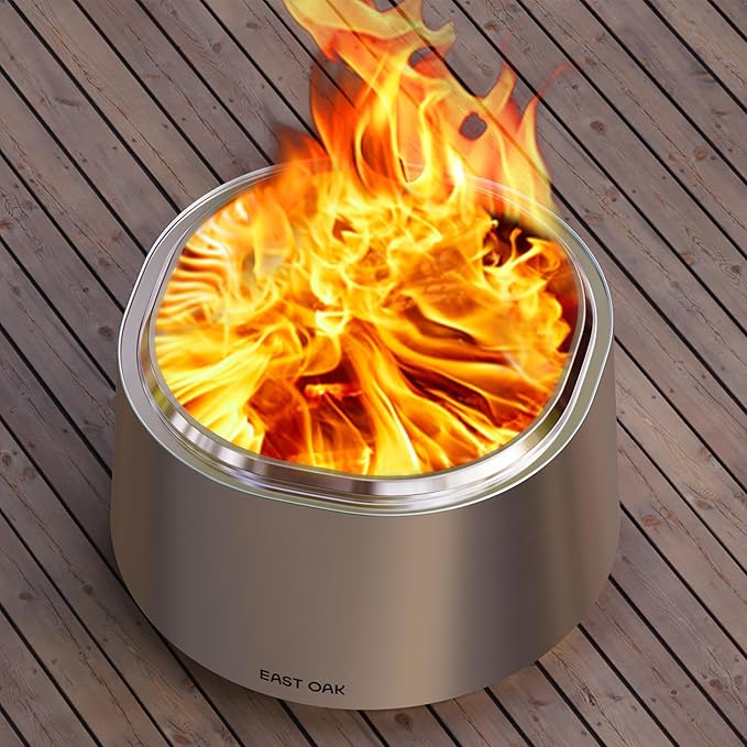 EAST OAK Camber Fire Pit Smokeless 21'' by EASTOAK