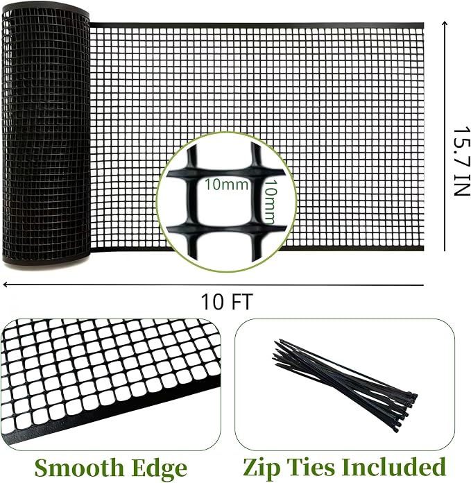 PotatoLife Plastic Wire Mesh Fence, Balcony Fence - Image 2