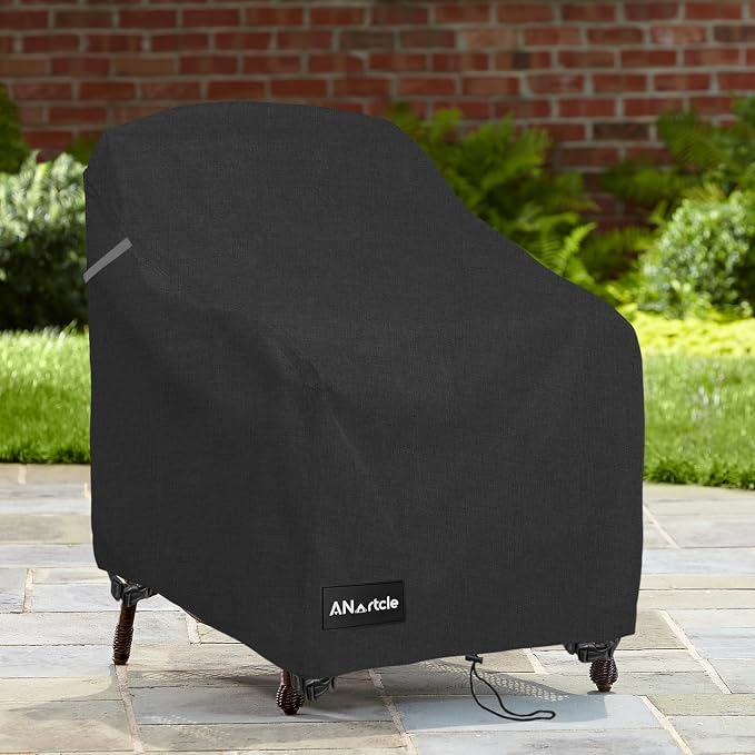 Patio Chair Covers, 600D Waterproof Heavy Duty Outdoor Lawn Patio Furniture - Image 4