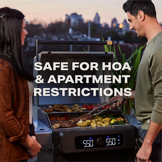 Current Model G Dual Zone Grill, Smart Electric Outdoor Grill - Image 4
