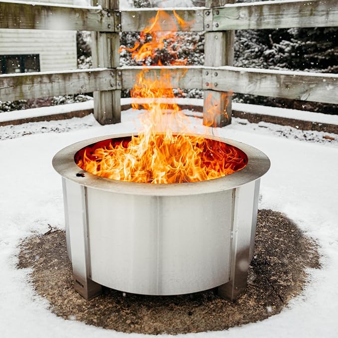 Breeo Smokeless Fire Pit | 27.5 inch Smokeless Firepit - Image 3