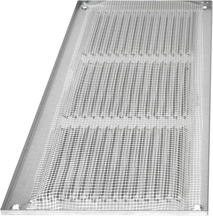 Repa Market 12x6 Inch Air Vent Cover/Galvanized Steel Louvered Grill Cover - Image 8
