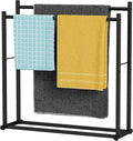 Honiter Towel Racks for Bathroom, 2 Tiers Wider Towel Drying Rack Outdoor by Honiter