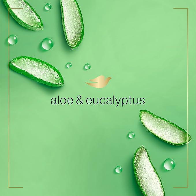Dove Foaming Hand Wash 4 Count Aloe & Eucalyptus Protects Skin from Dryness - Image 5