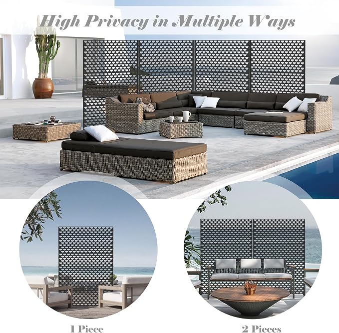 Domi Metal Privacy Screens and Panels - Image 4