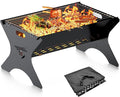 Camping Campfire Grill, Backpacking BBQ Grill by BEARFIRE