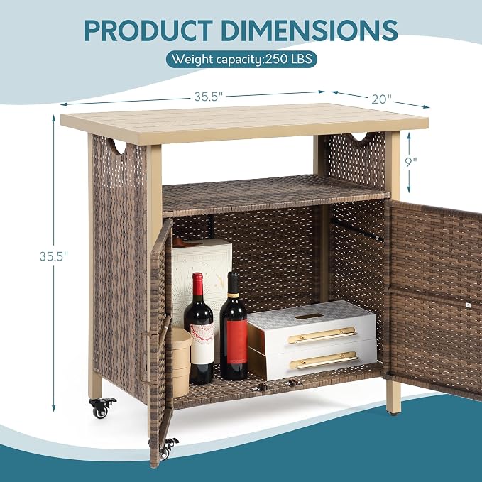 Outdoor Indoor Storage Cabinet - Image 4