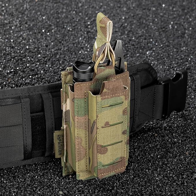 EXCELLENT ELITE SPANKER Tactical Open-Top Single/Double/Triple Molle Mag Pouch - Image 6