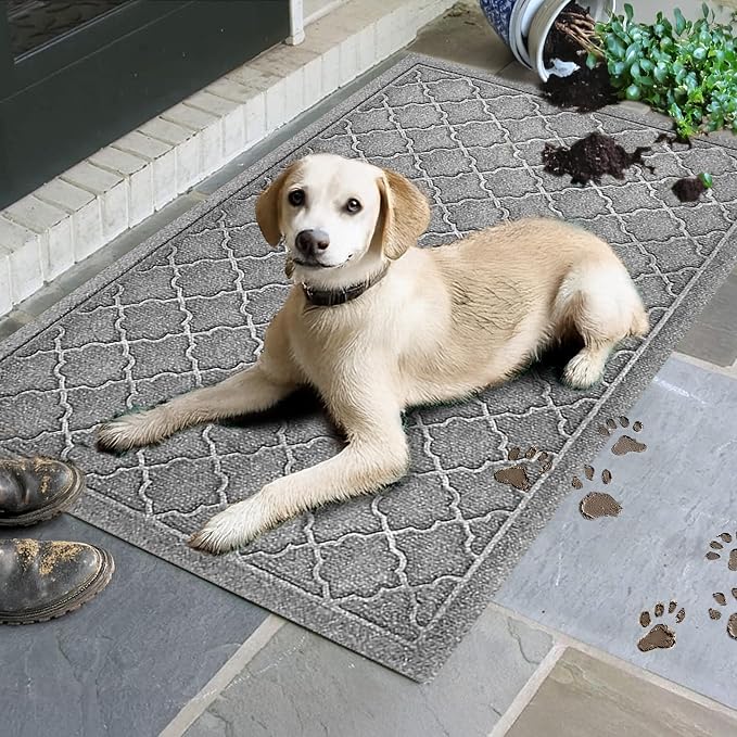 WaterHog Heavy Duty Doorway Mat, Made in USA, Durable & Skid-Resistant Entryway - Image 2