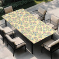 Rectangle Table Cloth Cover Waterproof Elastic Fitted Polyester Fitted by Unknown