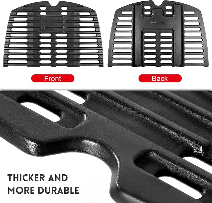GGC 7644 7582 Grill Grates for Weber Q100 Q1000 Q120 Q1200 Q1400 Gas Grills - Image 5