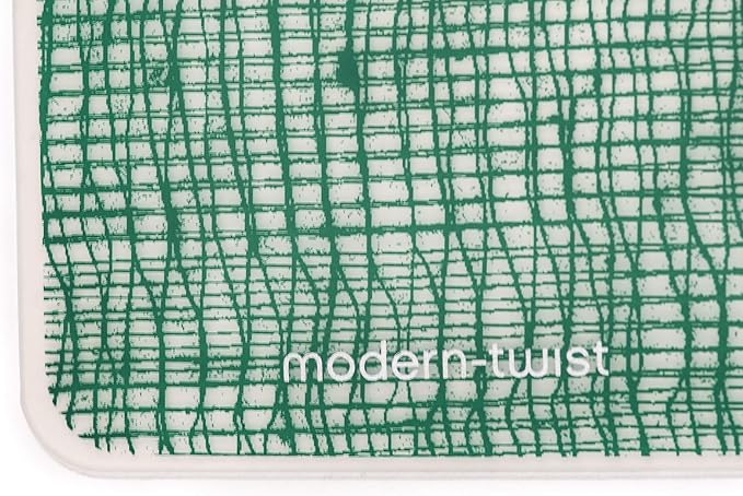 modern-twist 14 x 16 Silicone Placemat, PVC-Free Table Mat, Dishwasher Safe - Image 8