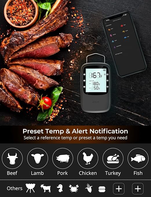 Govee Bluetooth Meat Thermometer, Wireless Meat Thermometer - Image 4
