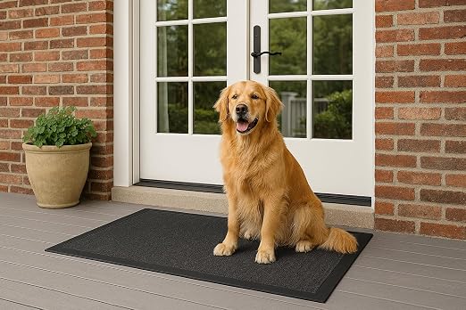 Guardian WaterGuard Indoor/Outdoor Wiper Scraper Floor Mat, Rubber/Nylon - Image 5
