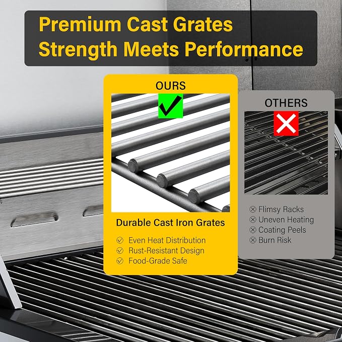 34-Inch Premium Built-In Liquid Propane Griddle - Image 3
