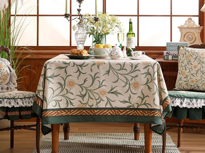 patdrea Designer French Linen Table Cloth - Image 9