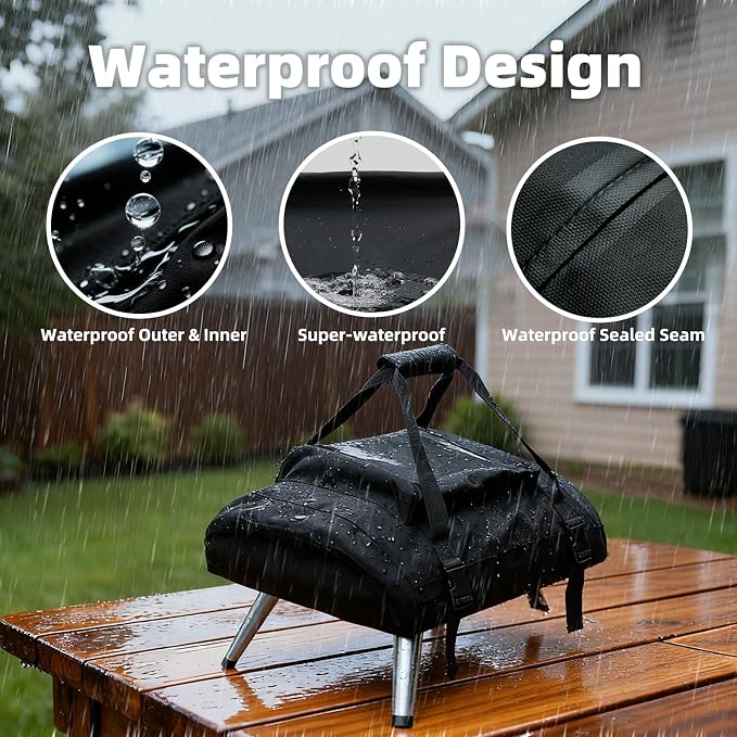 NOELIFE Waterproof Cover for Ooni Koda 12 Pizza Oven, Accessories for Ooni 12 - Image 4