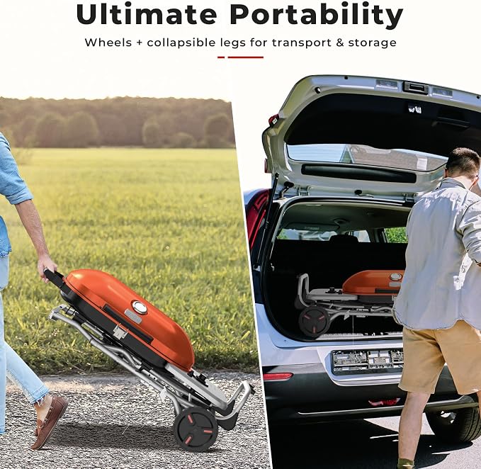 RoadTrip Portable Propane Gas Grill, 000 BTU BBQ Grill - Image 5