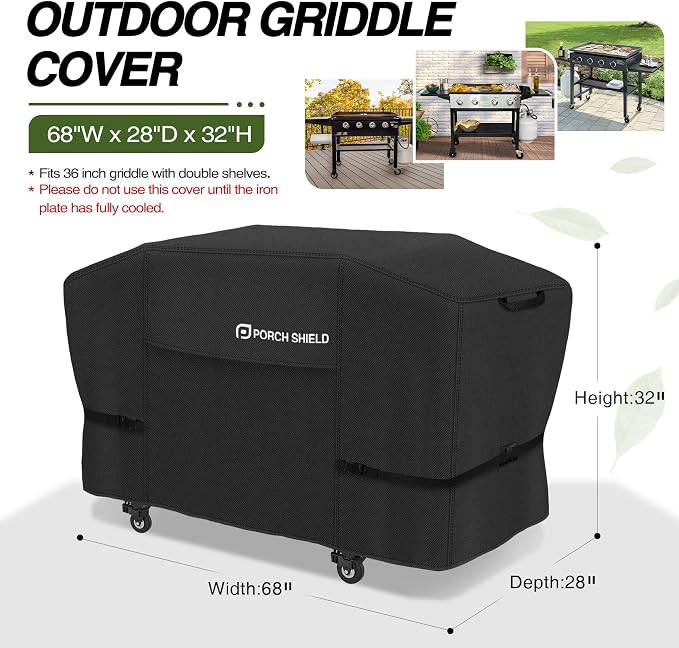 Porch Shield 36 inch Griddle Cover - Image 2