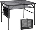 RedSwing Folding Grill Table, Aluminum Portable Grill Stand Table by RedSwing