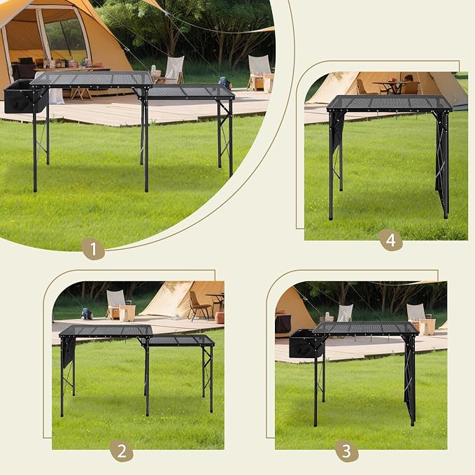 REDCAMP Portable Grill Table - Image 9