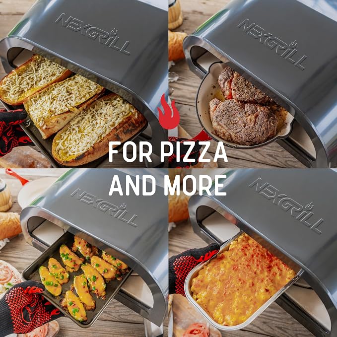 Nexgrill Ora 16" Portable Tabletop Propane Pizza Oven, Portable Gas Pizza Cooker - Image 4