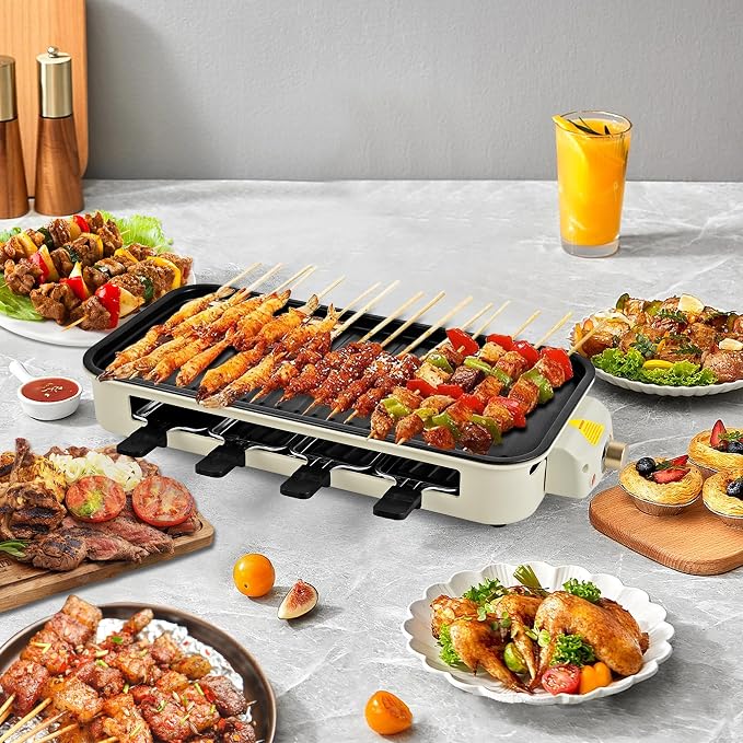Pukomc Electric Indoor Grill, 2 in 1 Indoor Grills - Image 8