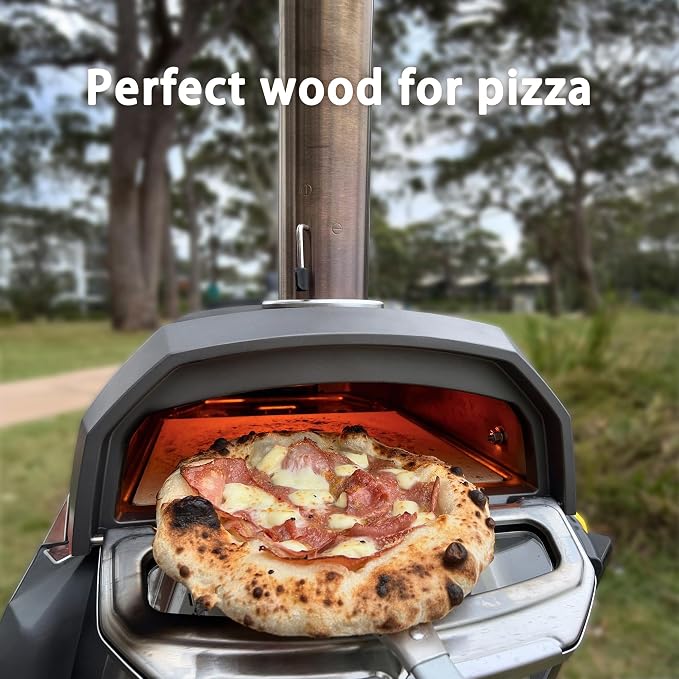 Pizza Oven & Cooking Wood – Mini Kiln-Dried Oak, 6-Inch Logs, 15lb Box – - Image 6