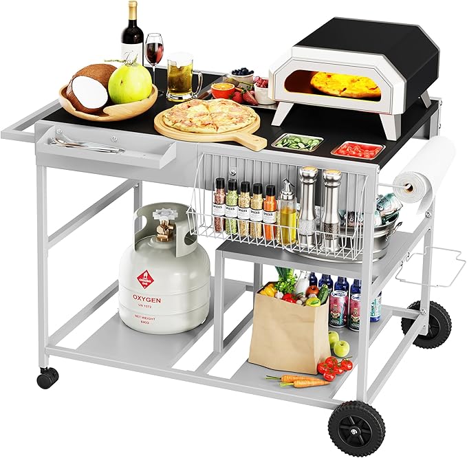 JY QAQA Outdoor Pizza Oven Stand by JYQAQA
