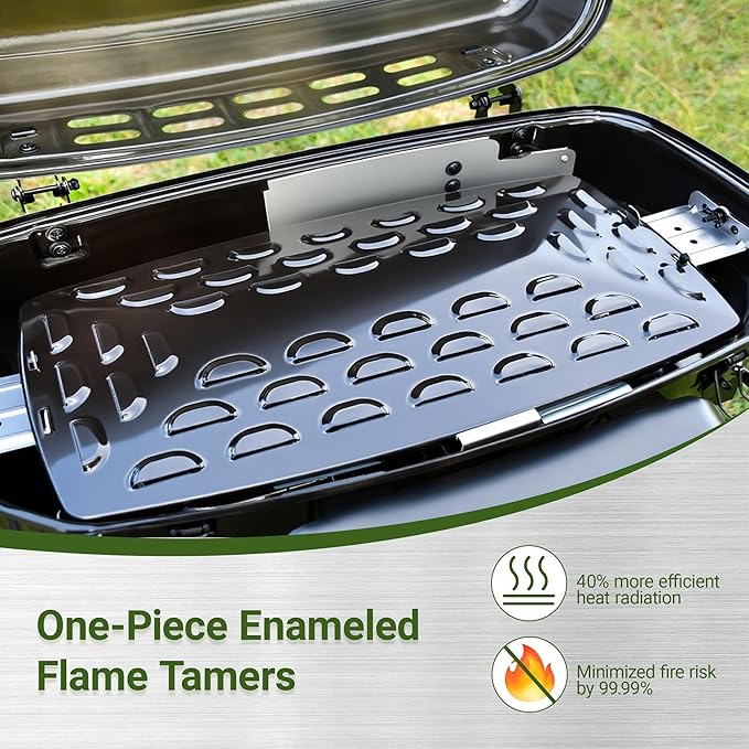 Brand-Man Portable Gas Grill, Propane Standup Grill - Image 4