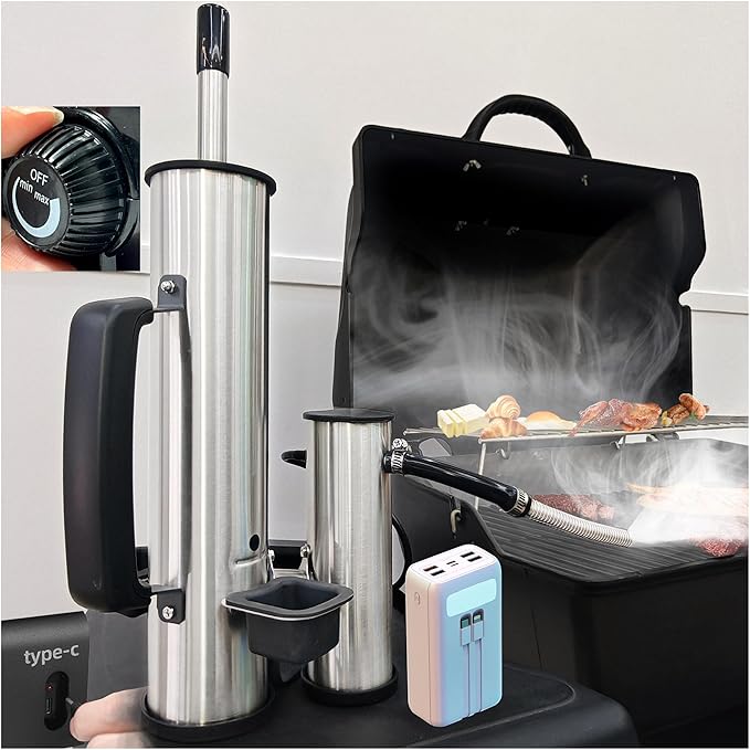 Smoker Tube Smoke Generator, Stainless Steel, USB Powered