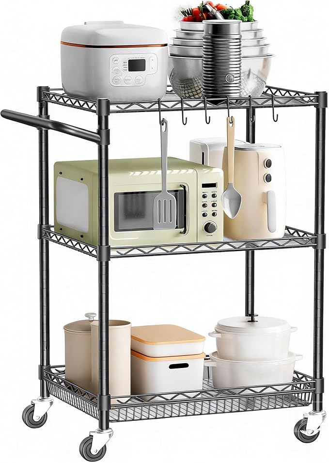 Rolling Utility Storage Carts by Alexayhome
