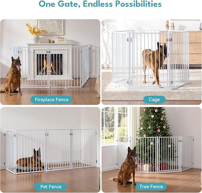 No Pawblems Free Standing Dog Gate - Image 6