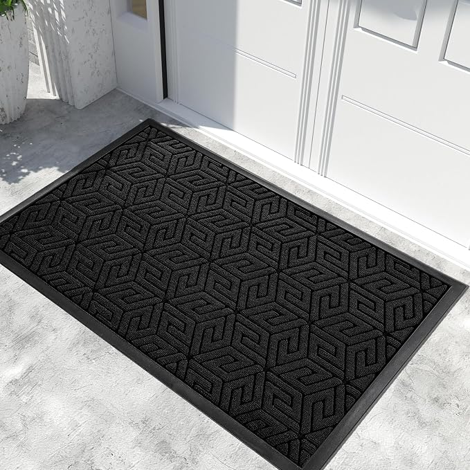 Yimobra Extra Large Door Mat 60x36, All-Weather Waterproof Outdoor Mats by Yimobra