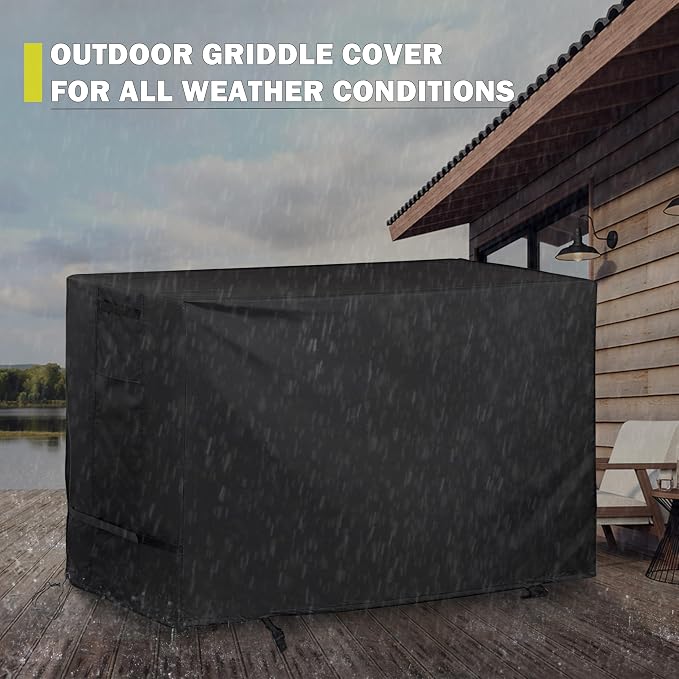 Griddle Cover for Royal Gourmet GB8001B 8-Burner Gas Grill, Flat Top Grill - Image 6