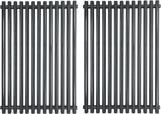 PG525 17 1/4 x 11 3/4 inch Porcelain Steel Grill Grid Grates by Htanch