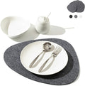 Chillify Table Coaster Set of 6 | Felt Coasters | Non-Slip, Heat-Resistant by CHILLIFY