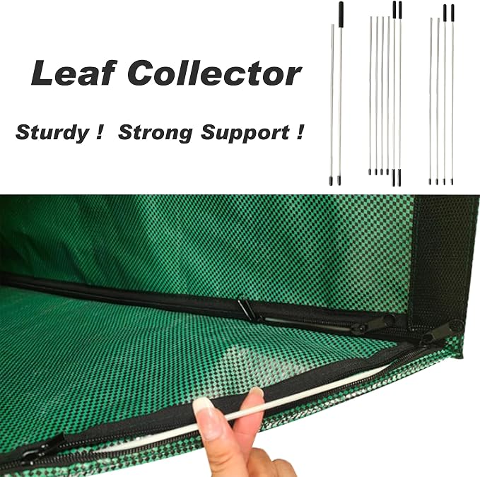 Trash Bag Holder Outdoor Leaf Bag Support Stand - Image 4