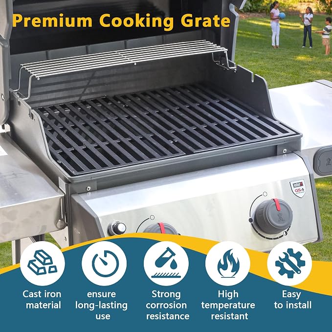7637 Cast Iron Cooking Grid Grate - Image 4