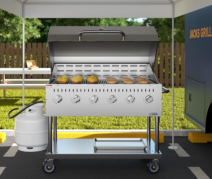 48 in. Commercial Outdoor Propane Gas Grill - Image 5