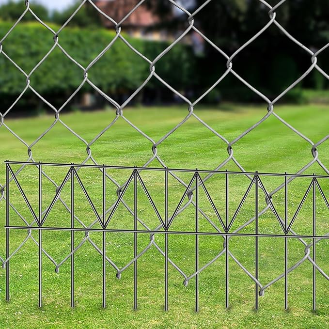 10 Pack 24" L x 15" H Animal Barrier Fence, Underground No Dig Fence Patented - Image 5