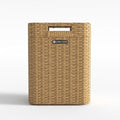 Ypati Rattan Trash Can with Lid, Wicker Bathroom Garbage Bin with Removeable by EUREKADESIGN